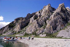 Canada-Yukon-Firth River - Rafting the Artic Slope